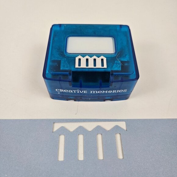 Creative Memories Picket Fence Border Maker BMC Paper Punch Scrapbook - Picture 1 of 8
